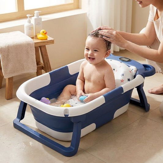 Newborn Temp-Sensing Baby Tub lifestyle