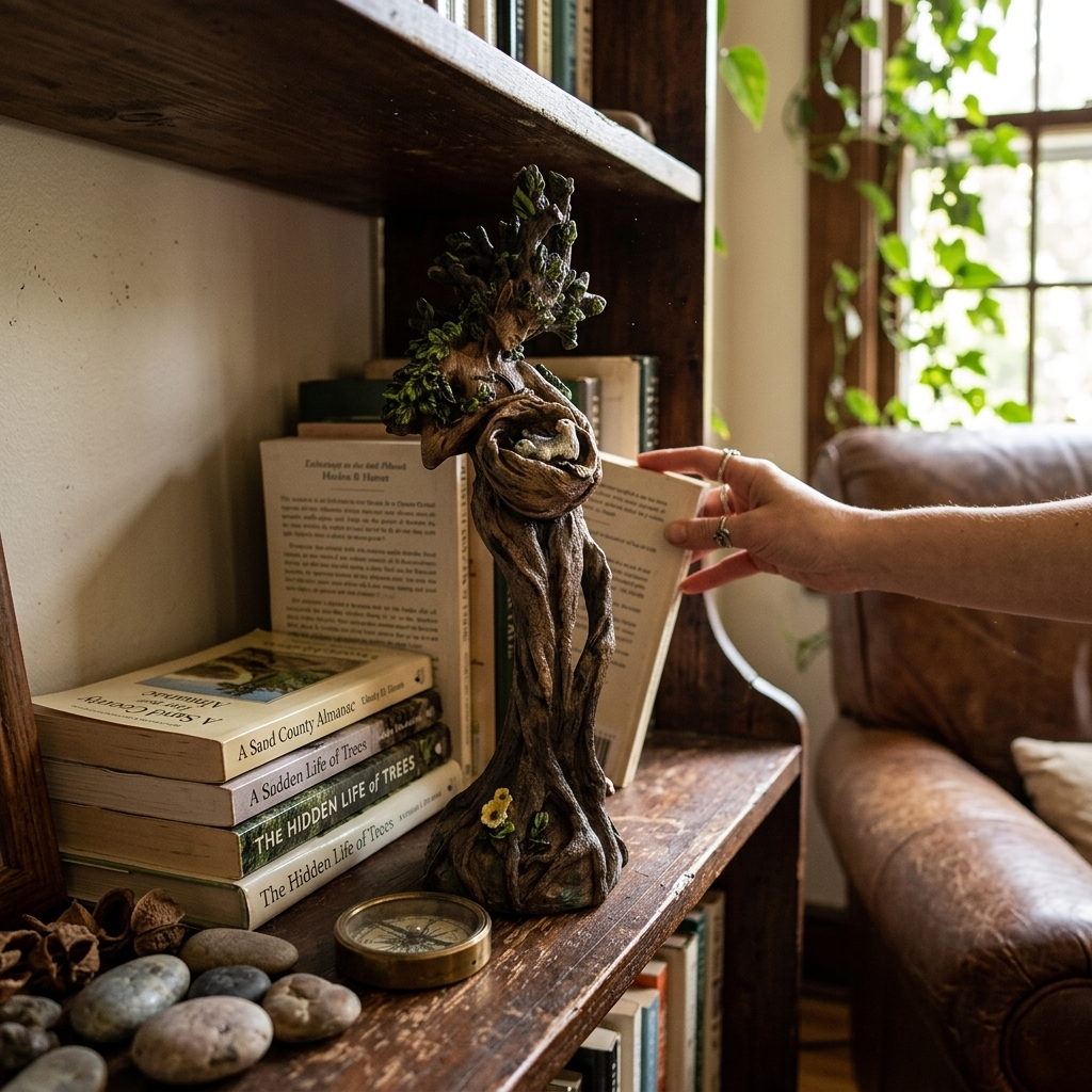 Forest Goddess Sculpture lifestyle