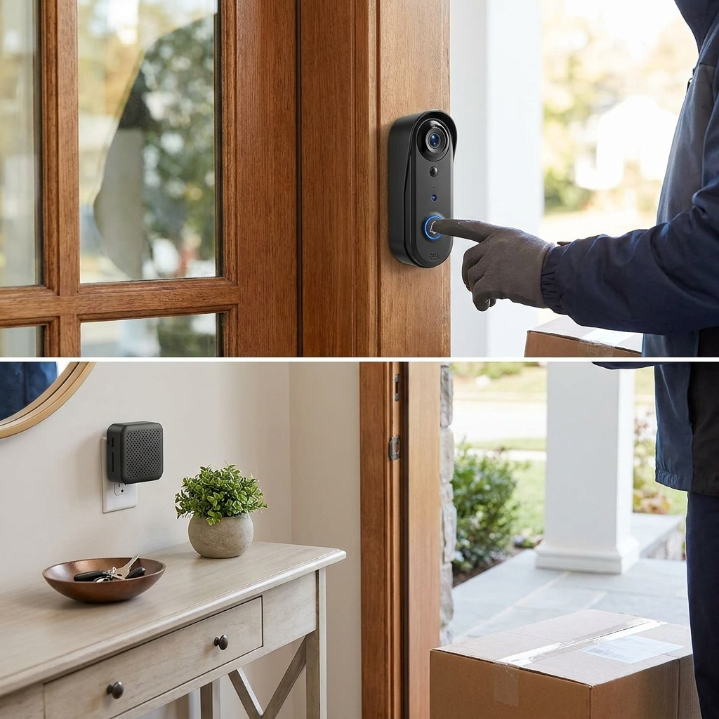 Smart WiFi Video Doorbell lifestyle