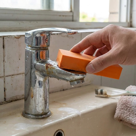 Rust & Lime Scale Remover Eraser lifestyle